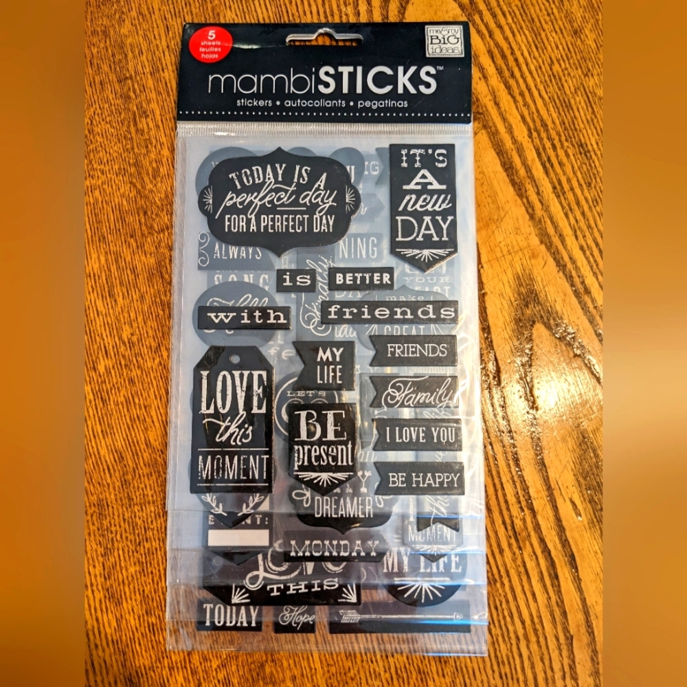 Me And My Big Ideas Sticker Pack